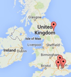 UK map